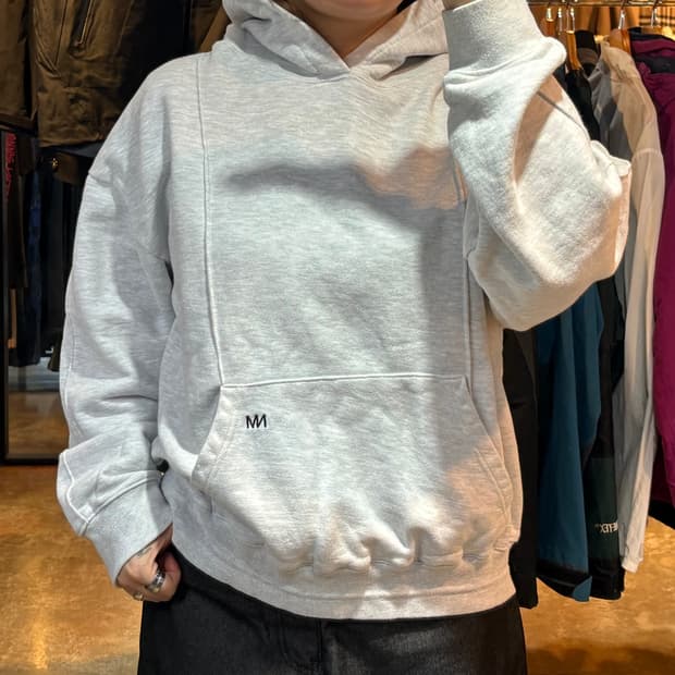 노매뉴얼 멜란지 후드