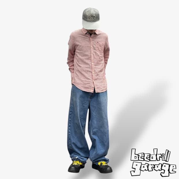 타미힐피거 스트라이프 셔츠