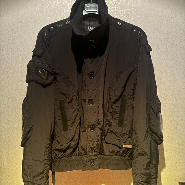 돌체앤가바나 Archive Nylon Flight Jacket 