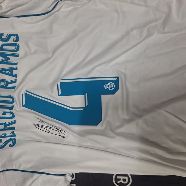 레알마딀드 세르히오라모스 마킹 주문제작 축구유니품 반팔