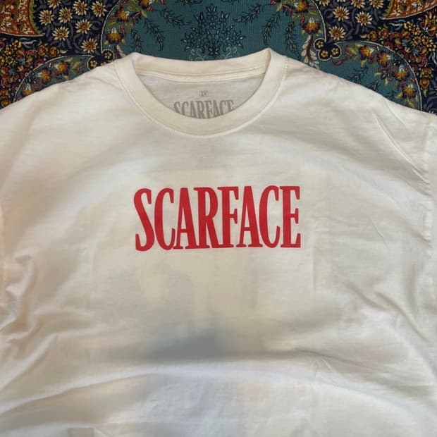 스카페이스 빈티지 남성 반팔 셔츠