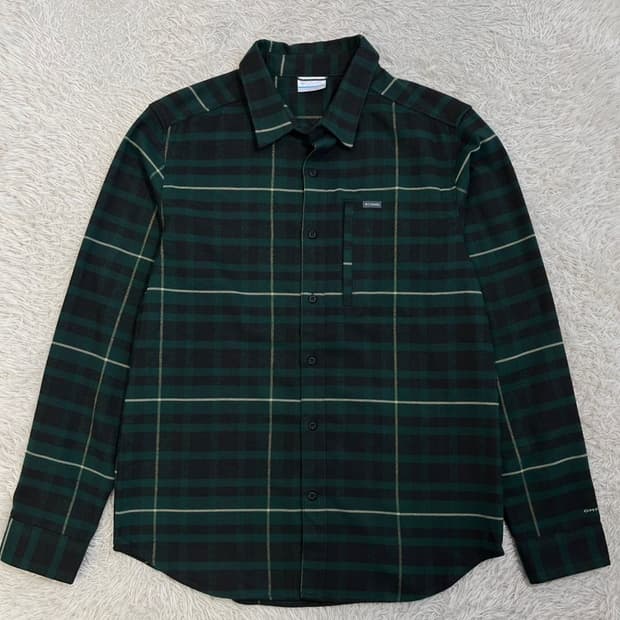 콜롬비아 플란넬 체크 셔츠/#560