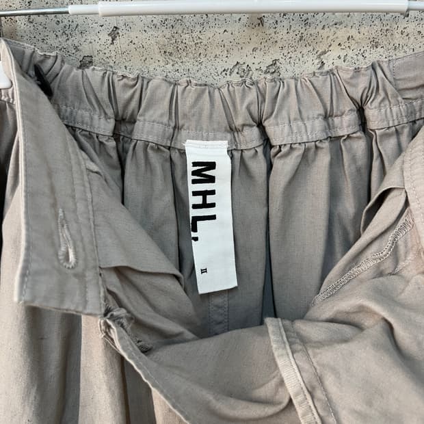 Mhl마가렛호웰 코튼 스커트