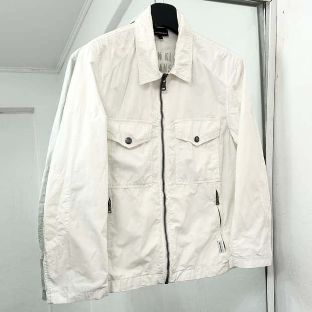 캘빈클라인 바이커 집업 자켓