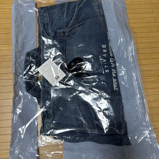 (새상품)휴먼 메이드 데님 워크 자켓 퓨처 인디고 