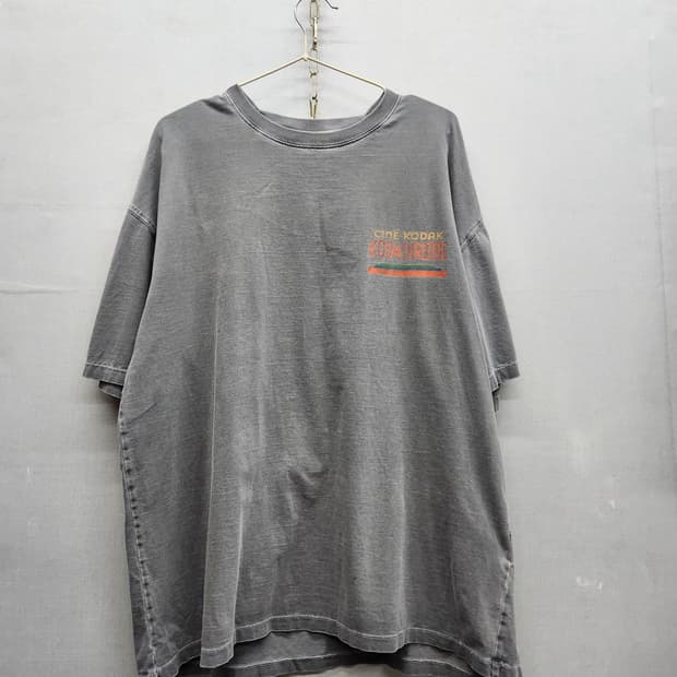 코닥 빅로고 빈티지무드 프린팅 반팔티 2XL(XL~2XL)