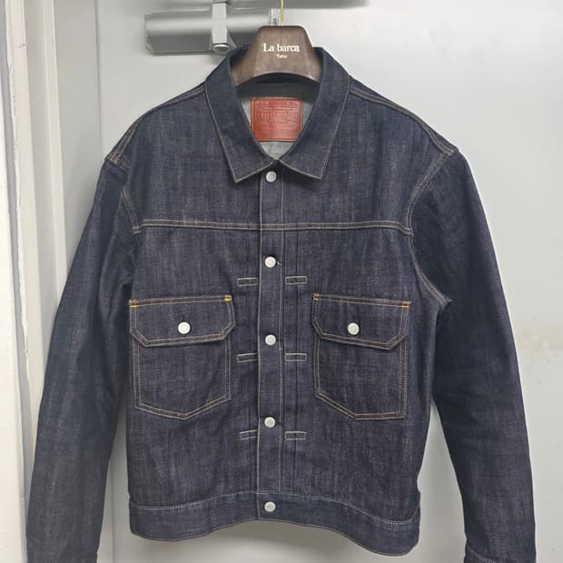 아웃스탠딩 셀비지 데님자켓 2nd XL