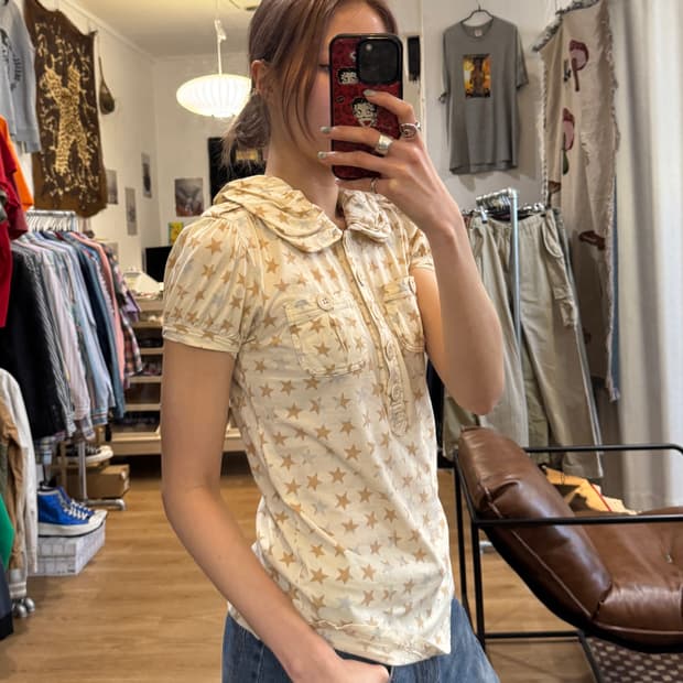 Marc by Marc jacobs 마크제이콥스 별 퍼프 슬리브리스