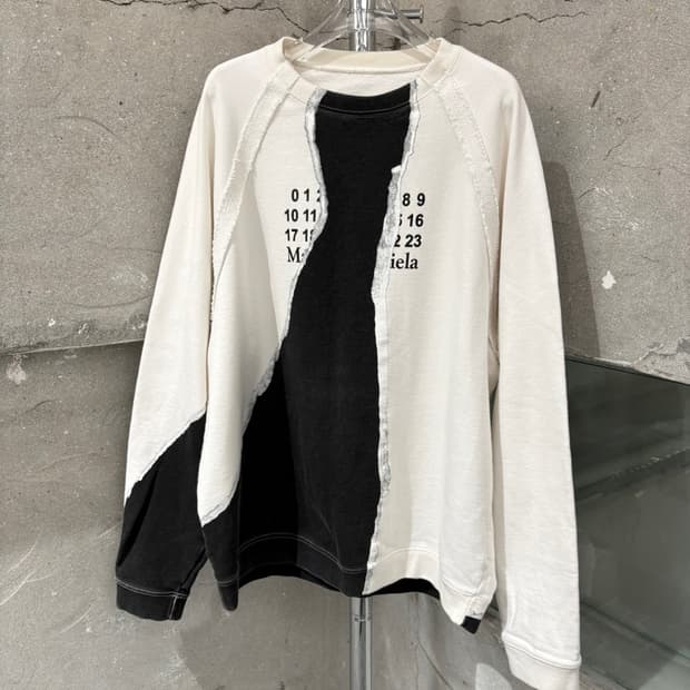 메종 마르지엘라 19ss 뮤티니 스웻셔츠