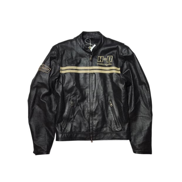 할리데이비슨 빈티지 레이싱 가죽자켓 레더자켓 모터사이클 S