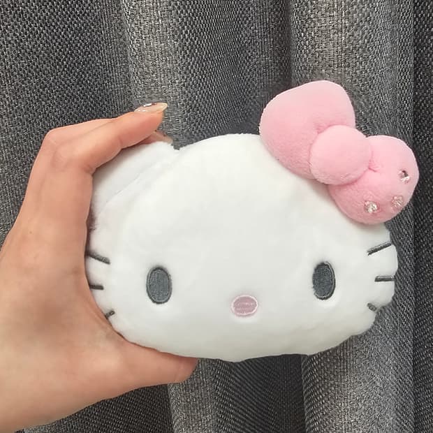 일본정품 미니 키티얼굴 크로스백 kitty