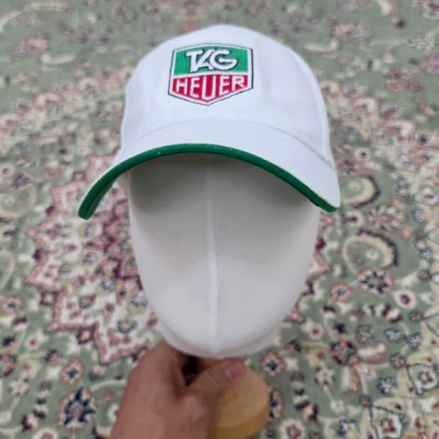 [최종할인] TAG HEUER 태그호이어 화이트 볼캡 free