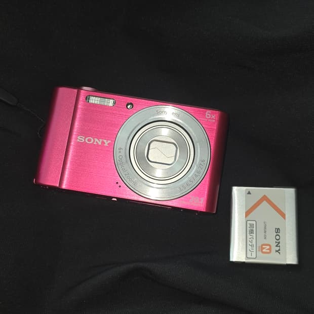소니 사이버샷 w810 핑크 (일본어)