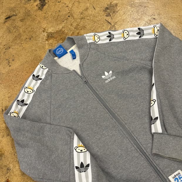 아디다스 그레이 니고베어 트랙탑 져지 트랙탑 95