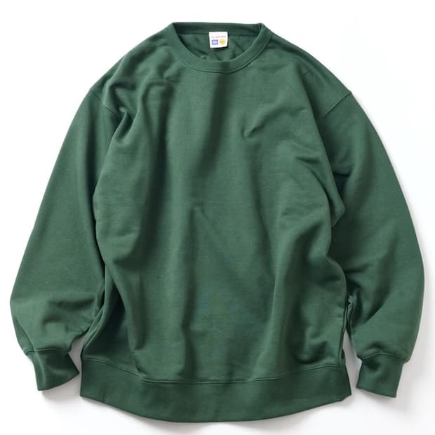 프릭스스토어 13온즈 헤비웨이트 스웻셔츠 빈티지 그린 L