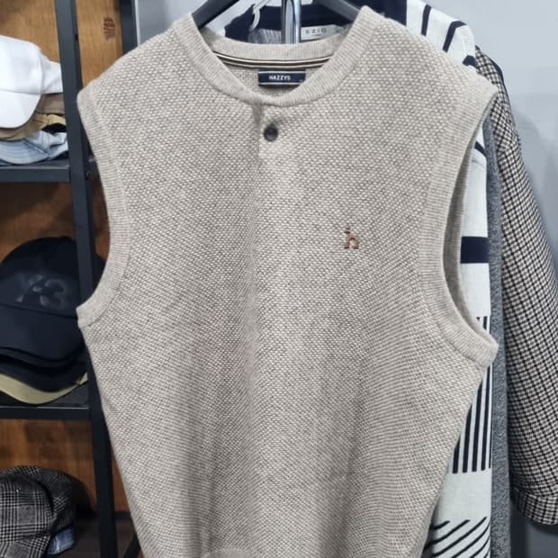 HAZZYS 헤지스 울니트 베스트 105(XL)