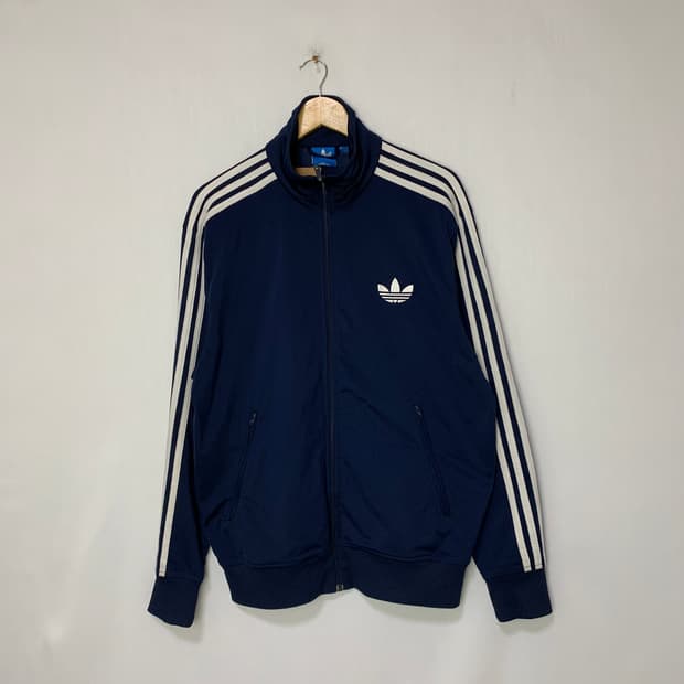 아디다스 파이어버드 져지 집업 빈티지 네이비 110 남녀공용
