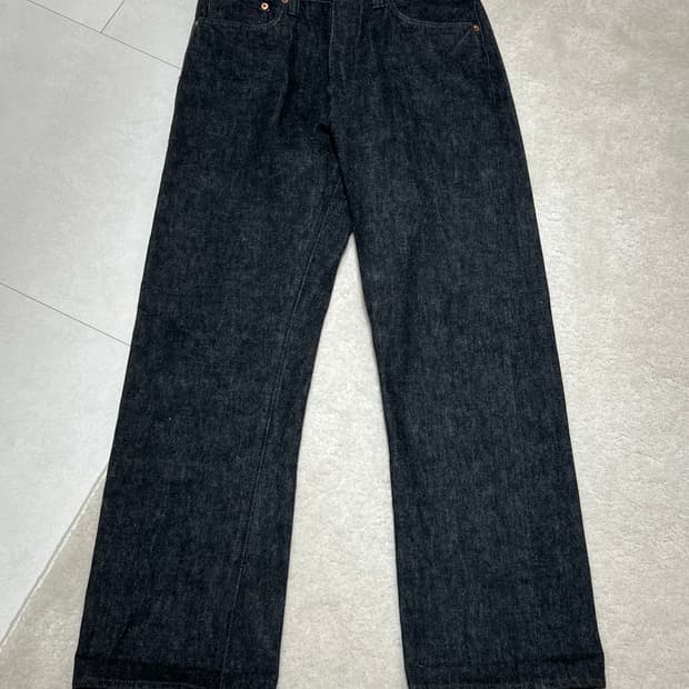 슈가케인 1947 블랙 레귤러 스트레이트