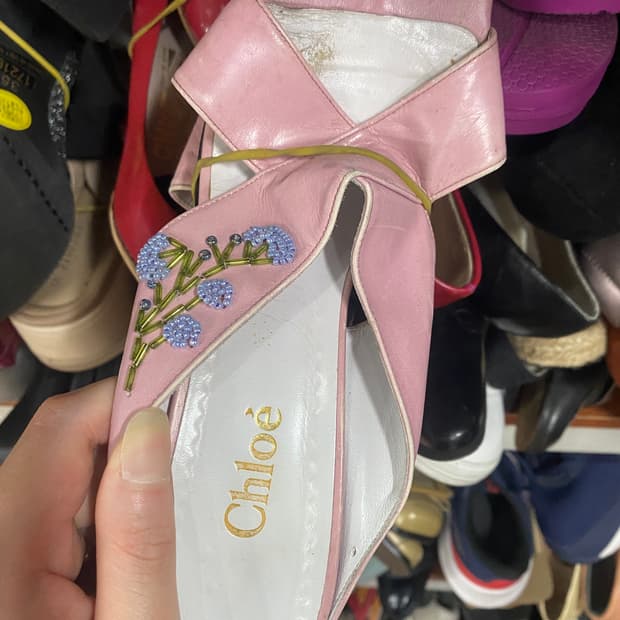 빈티지 chloe 끌로에 샌들