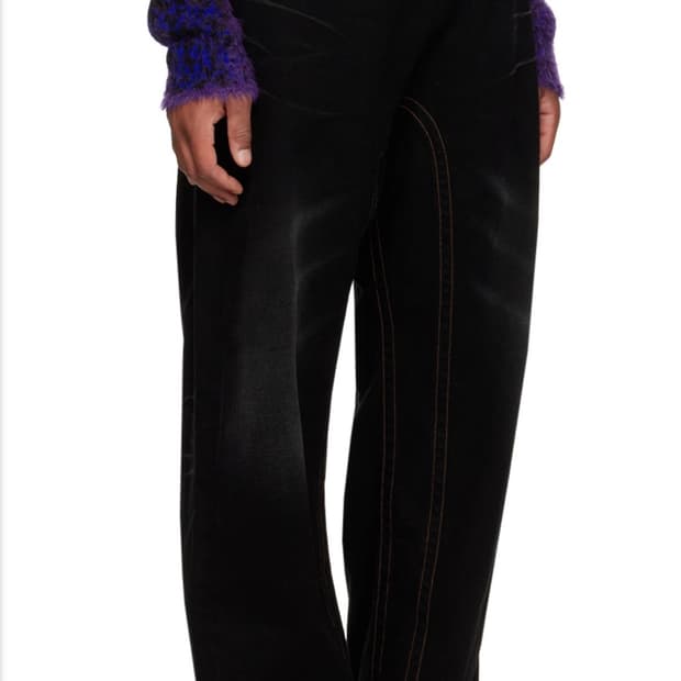 [31] Y/project souffle Jeans (Black)
