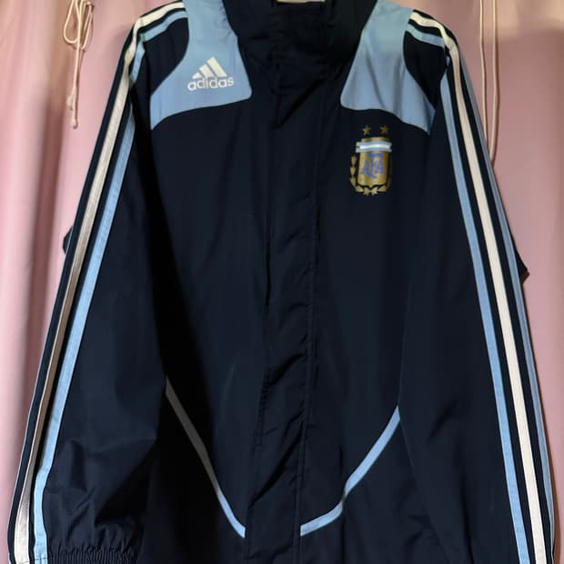 아디다스 아르헨티나 바람막이 아디다스바막 아디다스국대 네이비 대장 바막