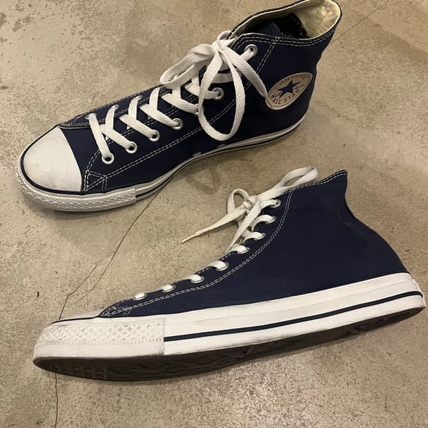 빈티지 컨버스하이 네이비 
