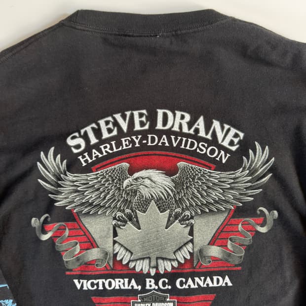 00s harley davidson 빈티지 할리데이비슨 롱슬리브