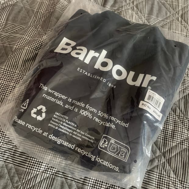 L바버 헤리티지 리데스데일 퀼티드 자켓 네이비