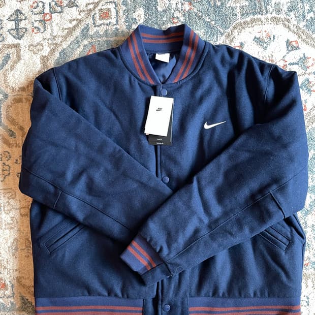 나이키 NSW 바시티 자켓 (새제품. XXL)