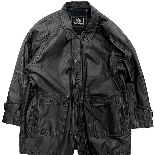 BUONO GUSTO 레더 코트