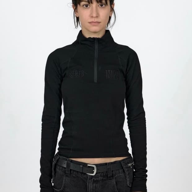 플라스틱프로덕트 MPa SOFT-SHELL HALF ZIP WOMEN M