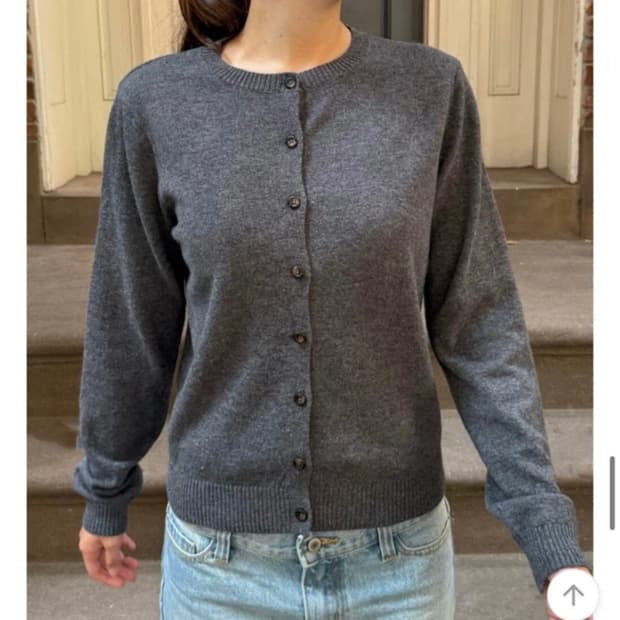 브랜디멜빌 차콜 아멜리아 가디건