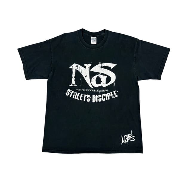 빈티지 2004 나스 Nas Street's Disciple 티셔츠