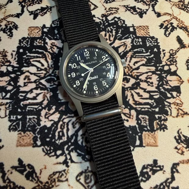 Hamilton 9415A 검판 수동 시계