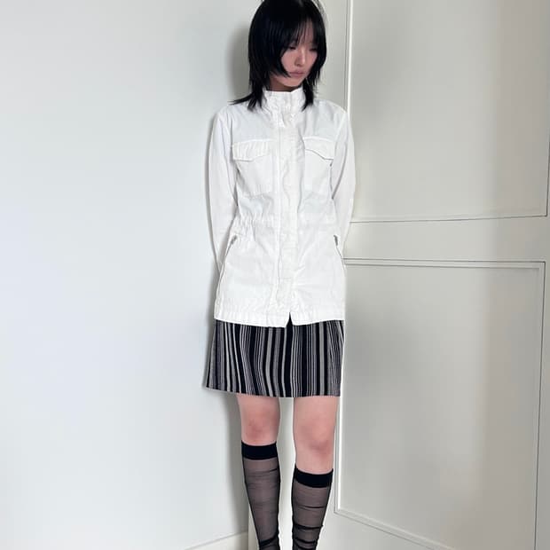 White Utility Jacket / 빈티지 유틸리티 자켓