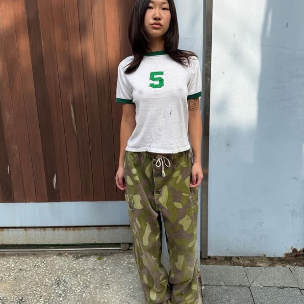 80s 핀란드군 m62 리버시블 오버 팬츠 nhogirl