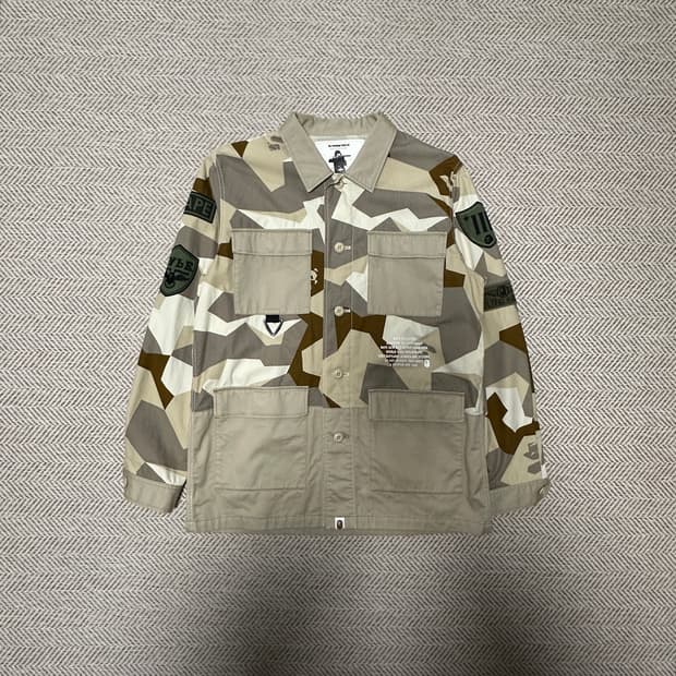 BAPE military jacket