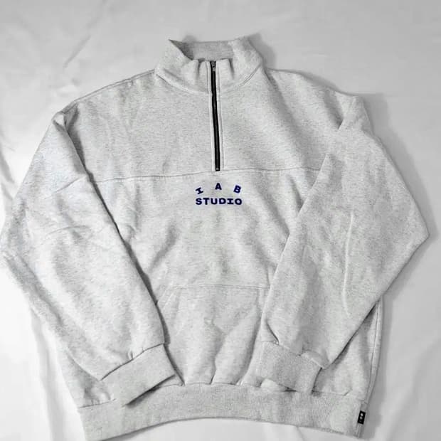 아이앱스튜디오 반집업 하프집업 스웻셔츠 XL