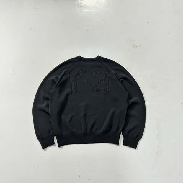 Y-3 빅로고 클래식 크루넥 니트 