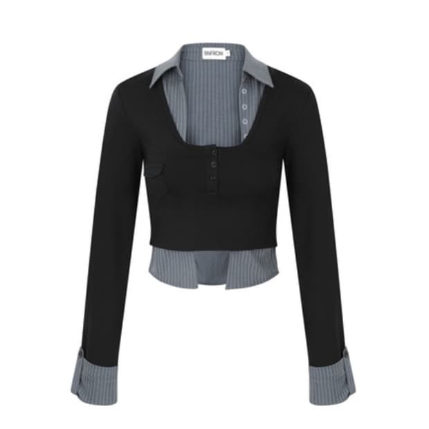 Bnfrom LAYERED SHIRT SLEEVE