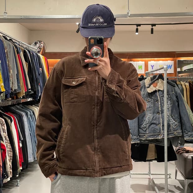 빈티지 코듀로이 자켓  