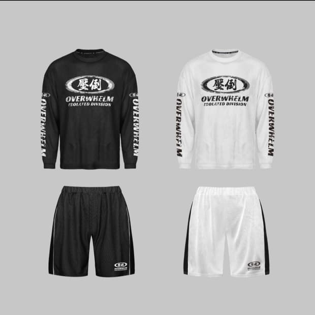 압도 레이어 오버핏 디스트로이드 세트 미개봉 새상품