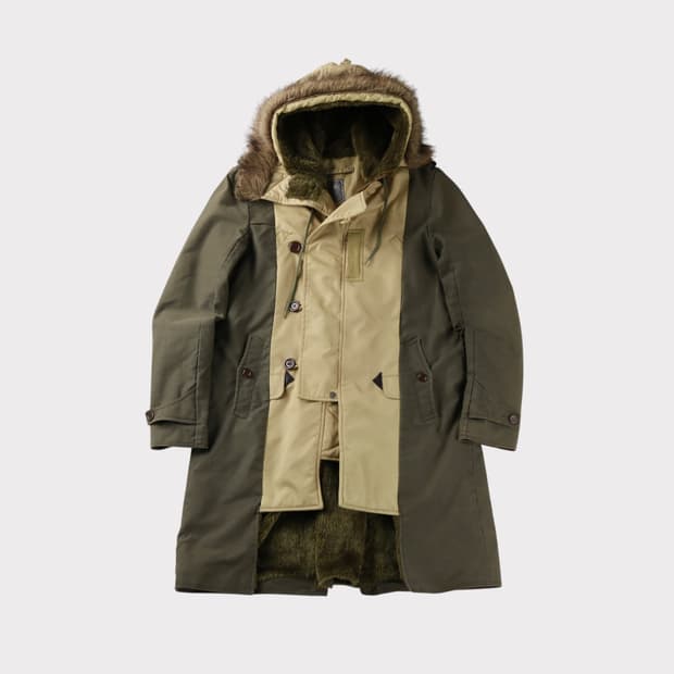 [여성 M] 미하라 야스히로 N-3B 모티브 야상 자켓