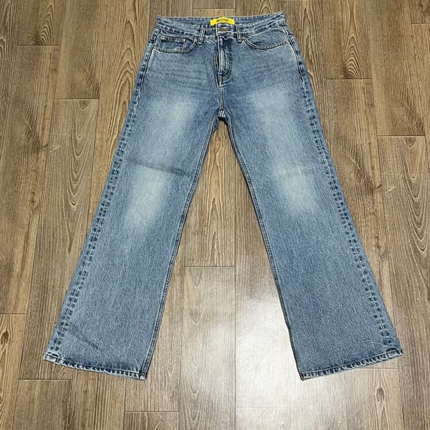 필로그램 마리오 와이드 데님 부츠컷 S