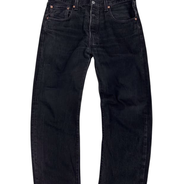 00s 리바이스 501 흑청 데님팬츠 (34) 
