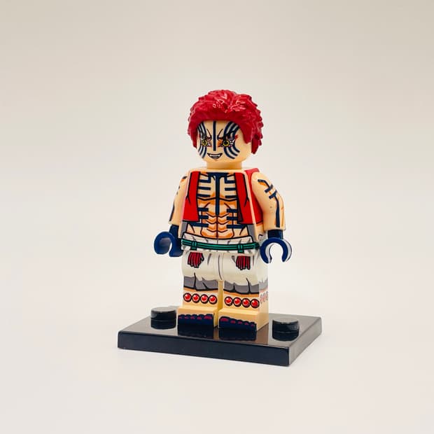 귀멸의 칼날 피규어 상현3 아카자(배송비 포함 가격)