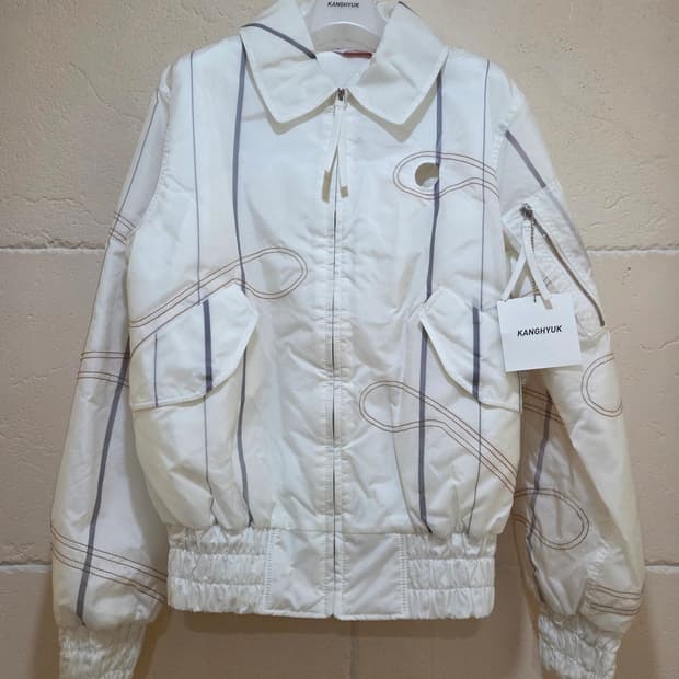 강혁 에어백 봄버 자켓 S사이즈 새상품