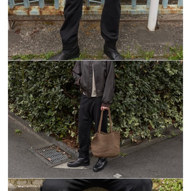 Mudule french jogger black 1