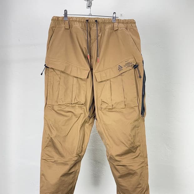 나이키 acg 나이키랩 골든 베이지 멀티 카고 팬츠