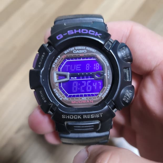 카시오 지샥 G-9000BP 머드맨 모델